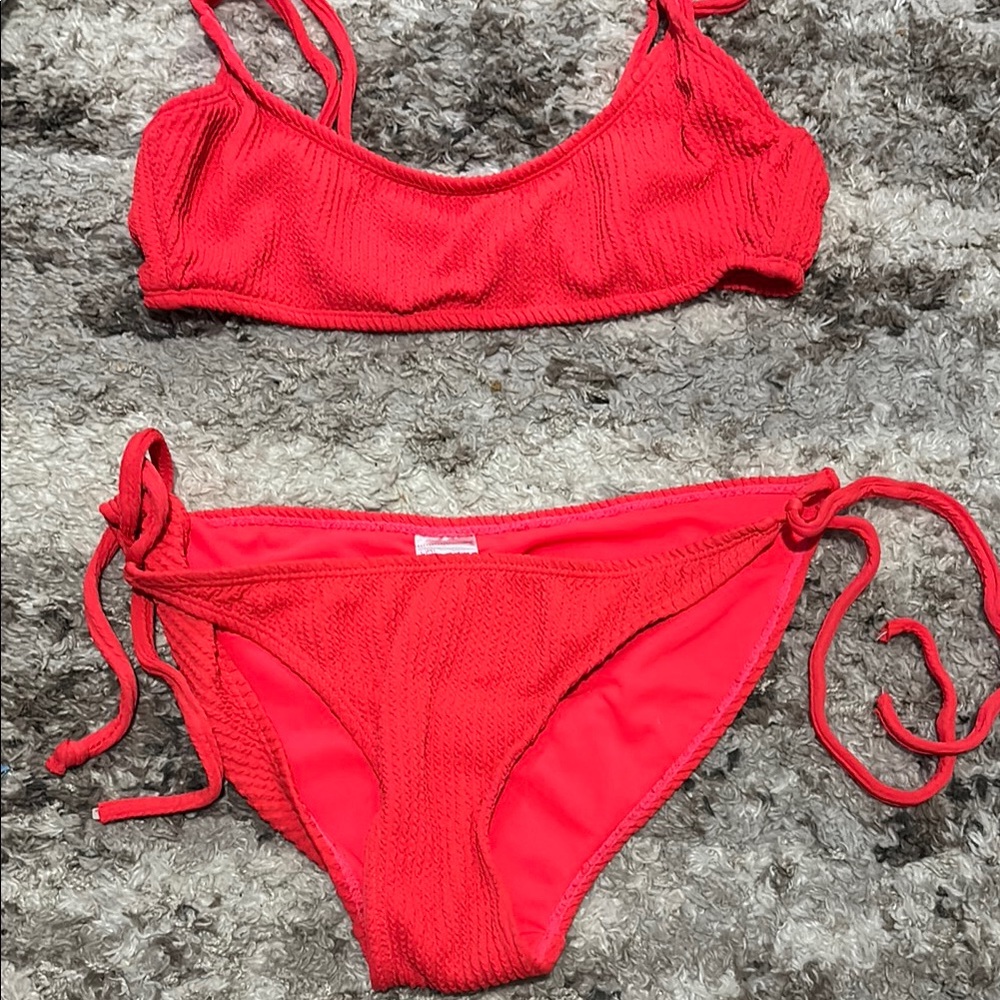 Red Bikini Set